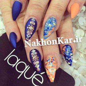 آموزش کاشت ناخن اکلیلی