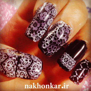 شابلون-ناخن-خدمات-کاشت-ناخن