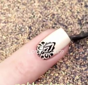 دیزاین ناخن جدید دیزاین ناخن زمستانی دیزاین ناخن 2018 دیزاین ناخن با شابلو